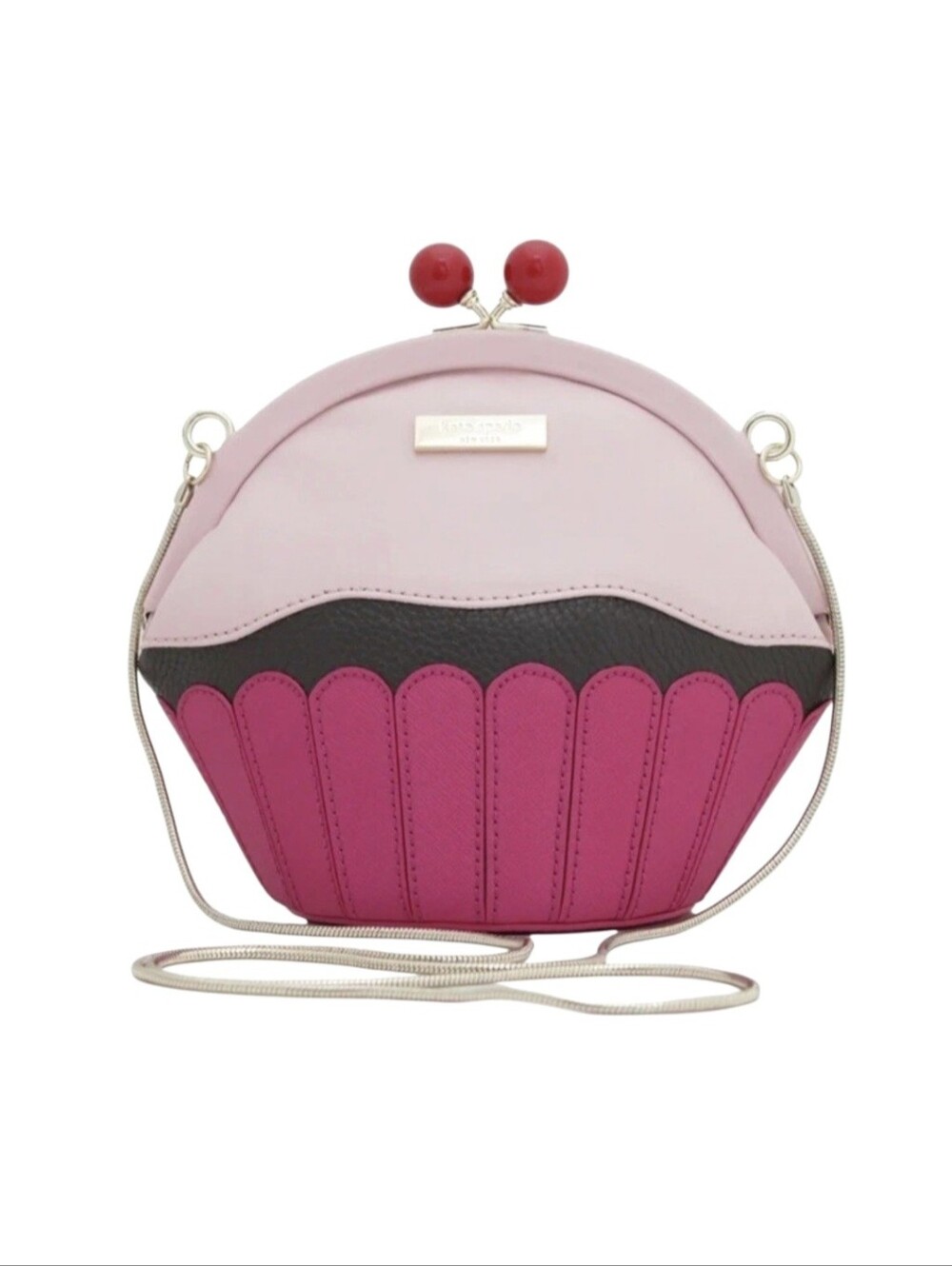 Kate Spade LIMITED EDITION 3D Take The Cake cupcake/mlt crossbody Like New - Picture 2 of 7